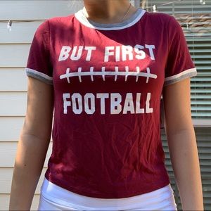 Large Football Tee